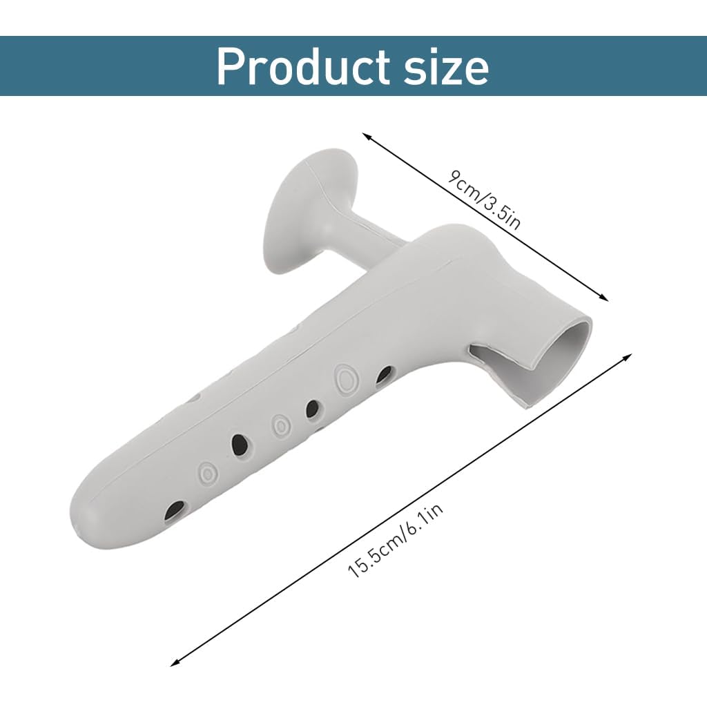 Safety Door Stopper for Home Door Handle Cover Wall Protector Door Bumpers Color Silicone Anti-Collision Door Stopper Rubber Kids Safety Protective Door Handle Protector(Multicolor)