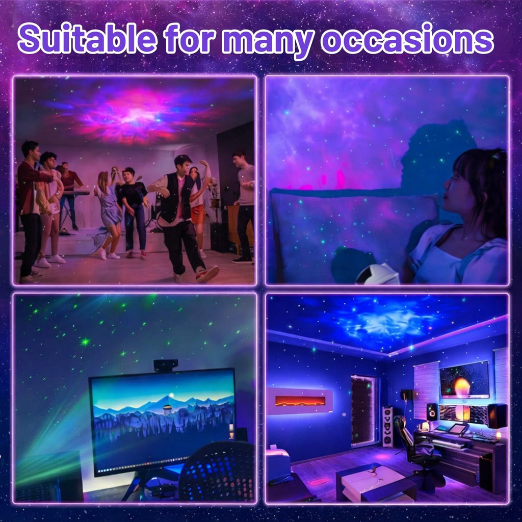 Astronaut Galaxy Projector Night Light – 360° Rotating Nebula Star Projector with Remote Control, Timer & Adjustable Head – Space Lamp for Kids’ Bedroom, Gifts, Gaming Room, Home & Décor
